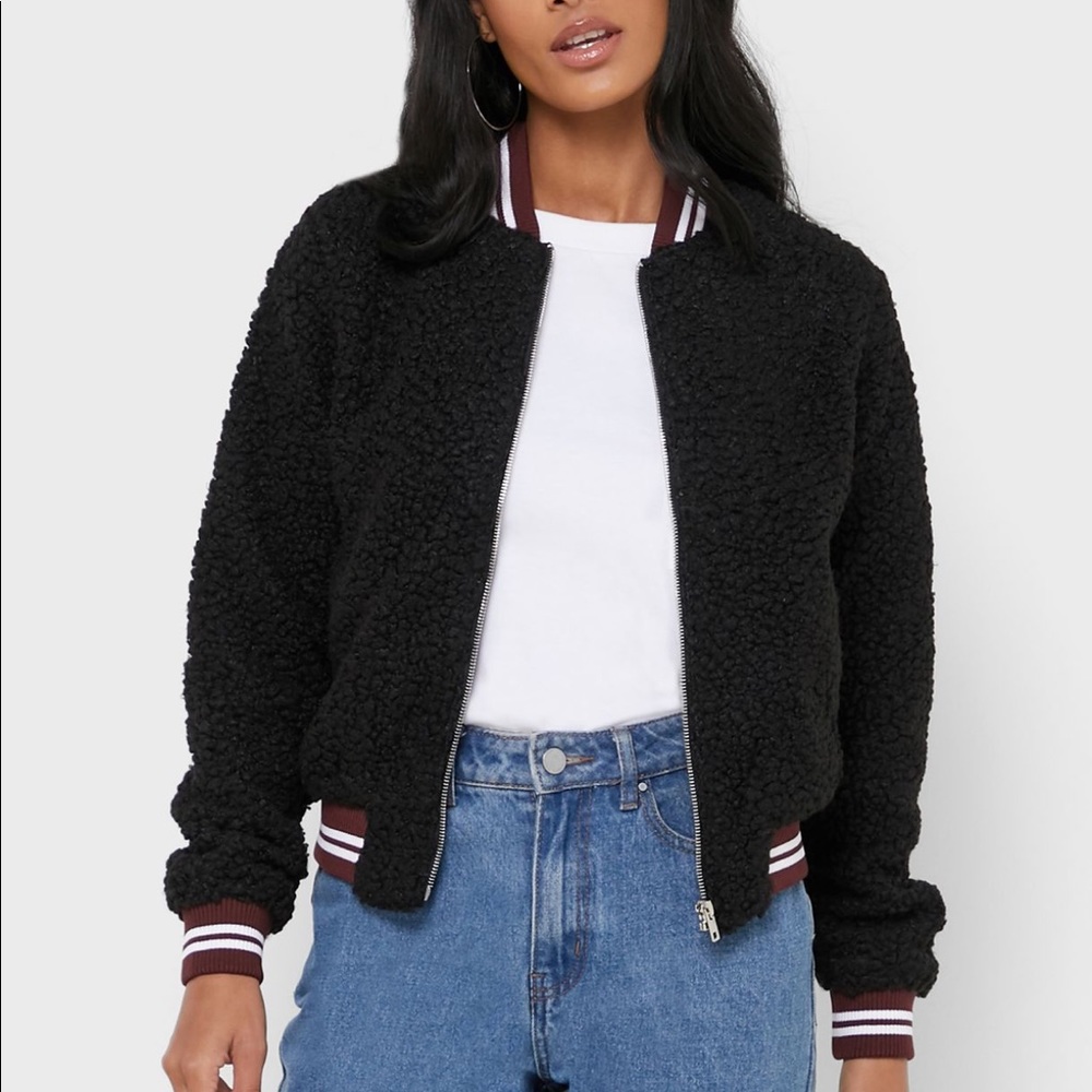Forever21 Teddy Bomber Jacket
